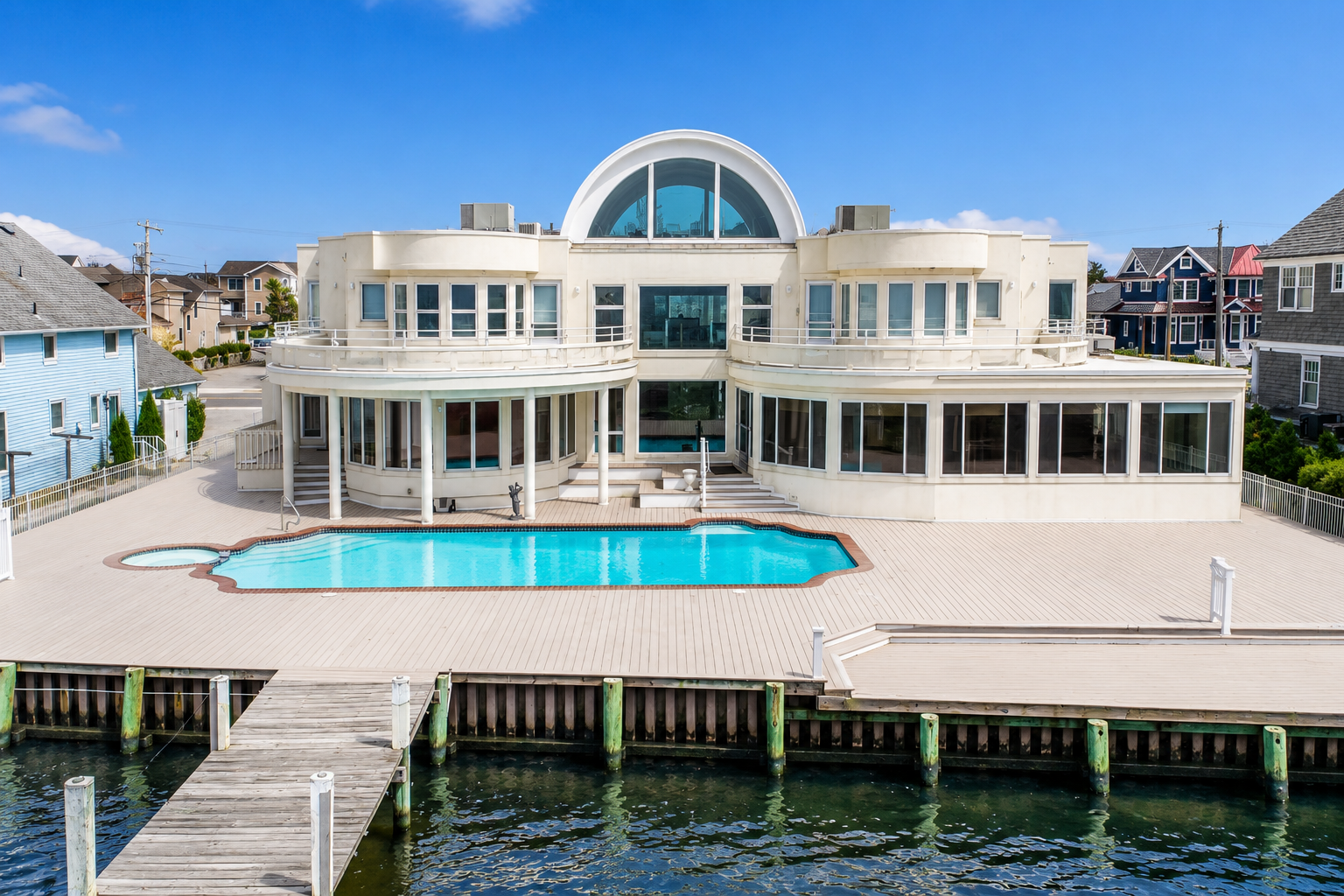 Modern Bayfront Mansion