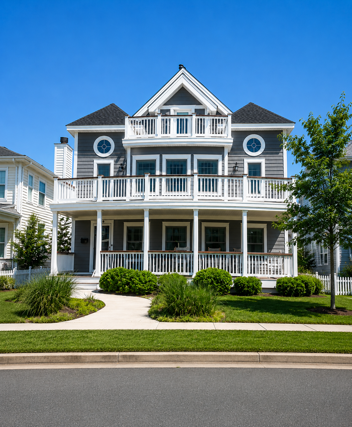 Shingle-Style Coastal Home